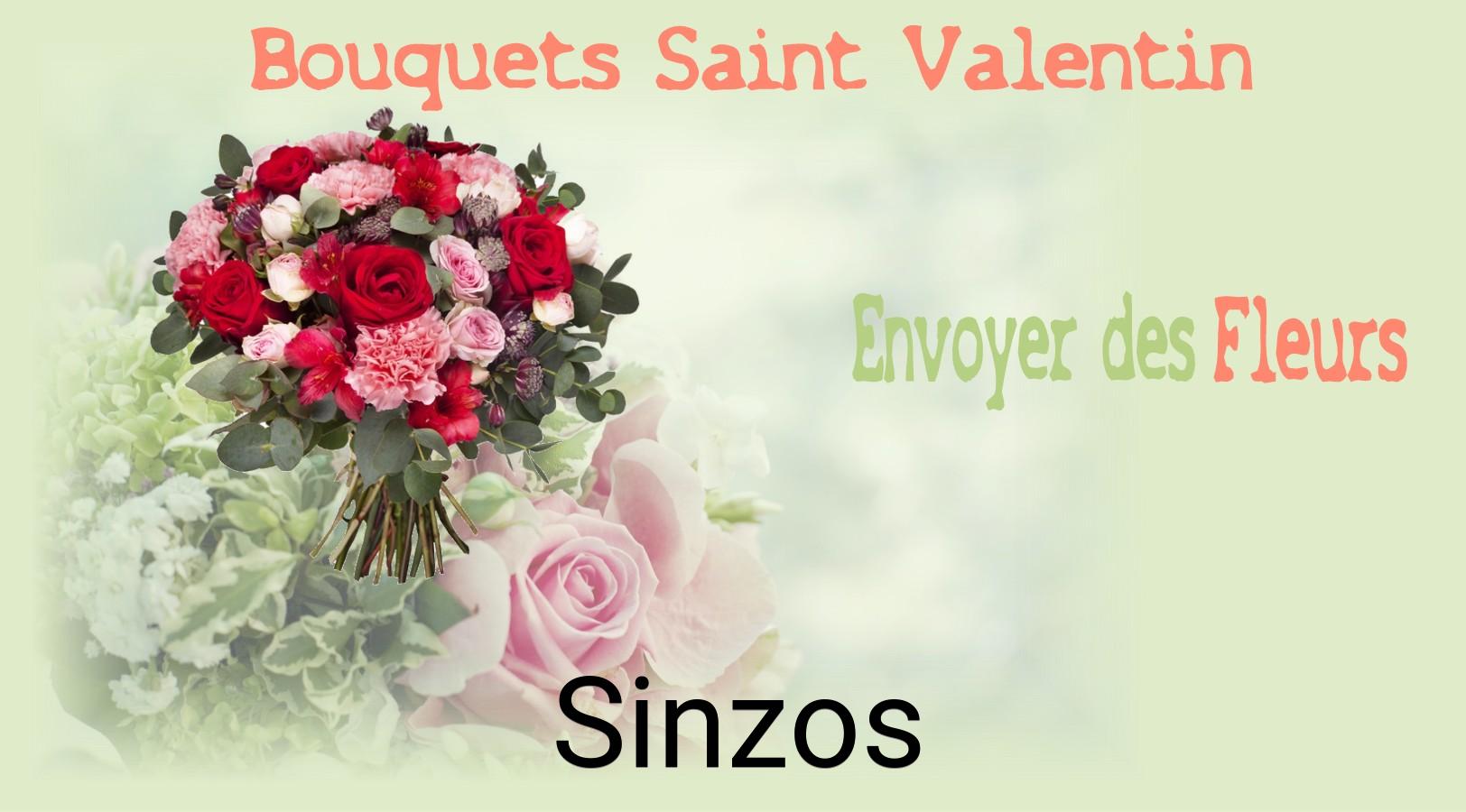 Roses de Saint-Valentin livrées à Sinzos